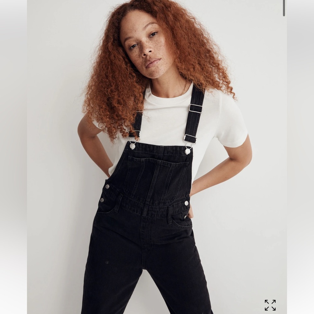 Madewell Straight-Lleg Overalls Lunar Wash